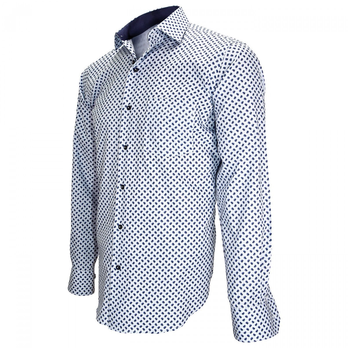 Chemise impriméeLUIGI Emporio balzani ZB13EB2 bleu
