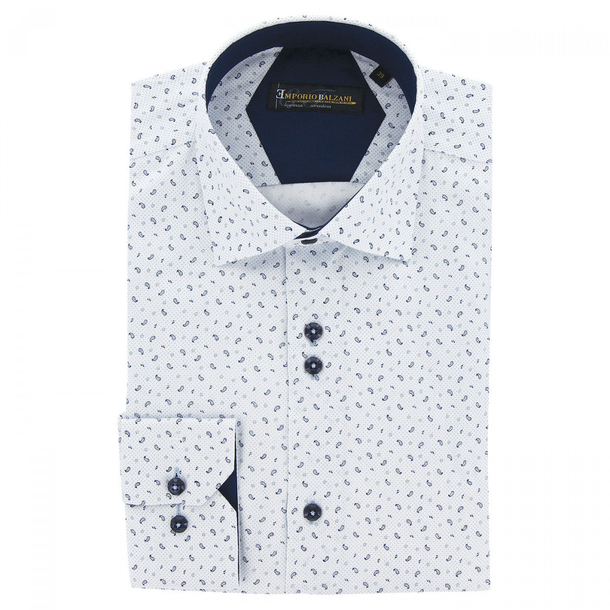 Chemise Emporio Balzani AD9EB3 blanc