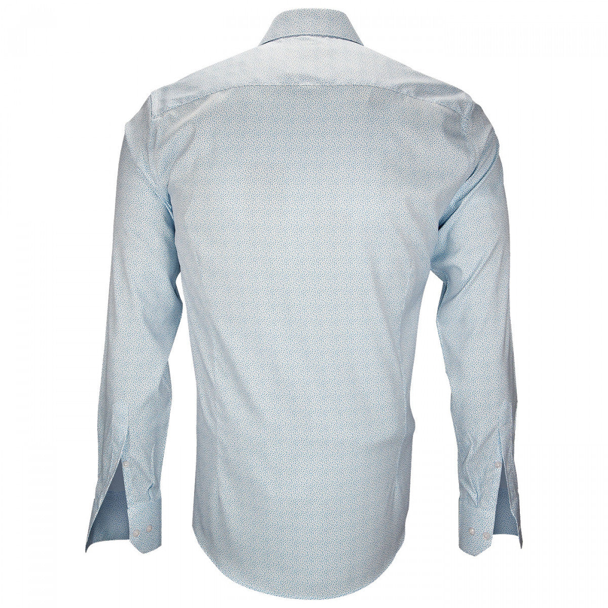 Chemise libertyAGRIGENTE Emporio balzani FT12EB3 blanc bleu ciel