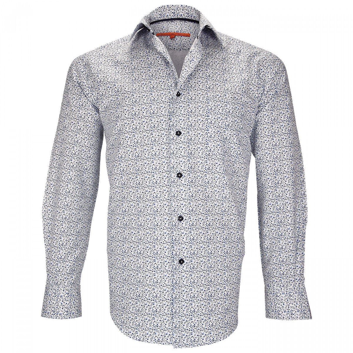 Chemise libertyGREENWICH Andrew Mac Allister FT13AM1 blanc bleu