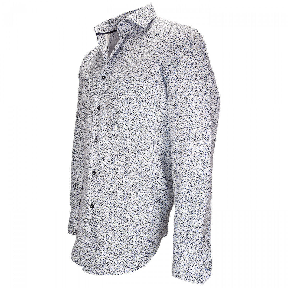 Chemise libertyGREENWICH Andrew Mac Allister FT13AM1 blanc bleu