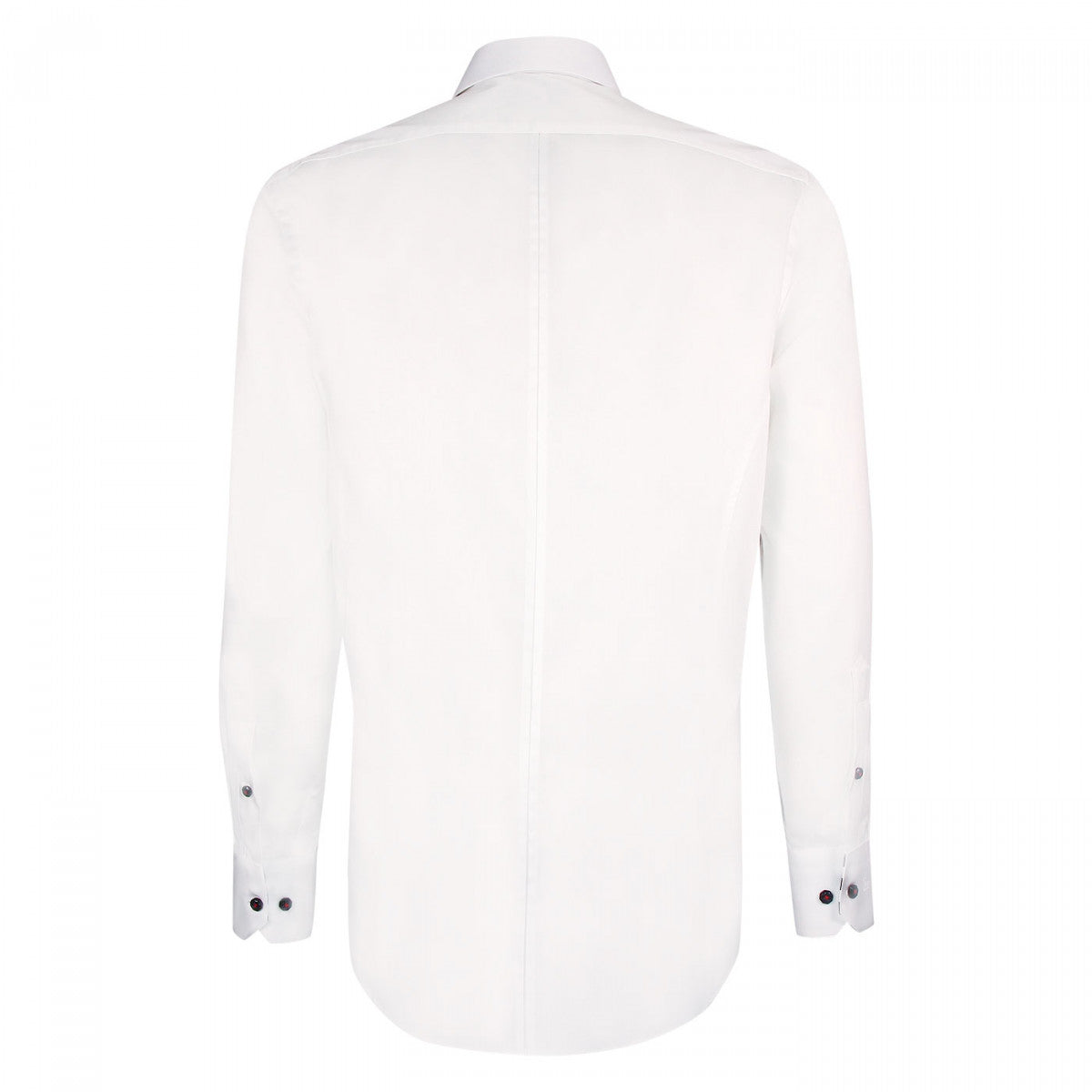 Chemise mode à broderies CLUBO-AA9EB1 blanc bleu rouge