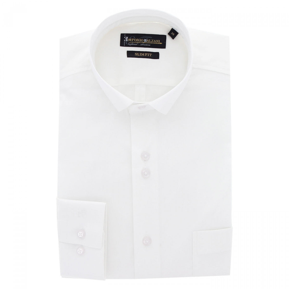Chemise mode col cousu CA3EB2 blanc