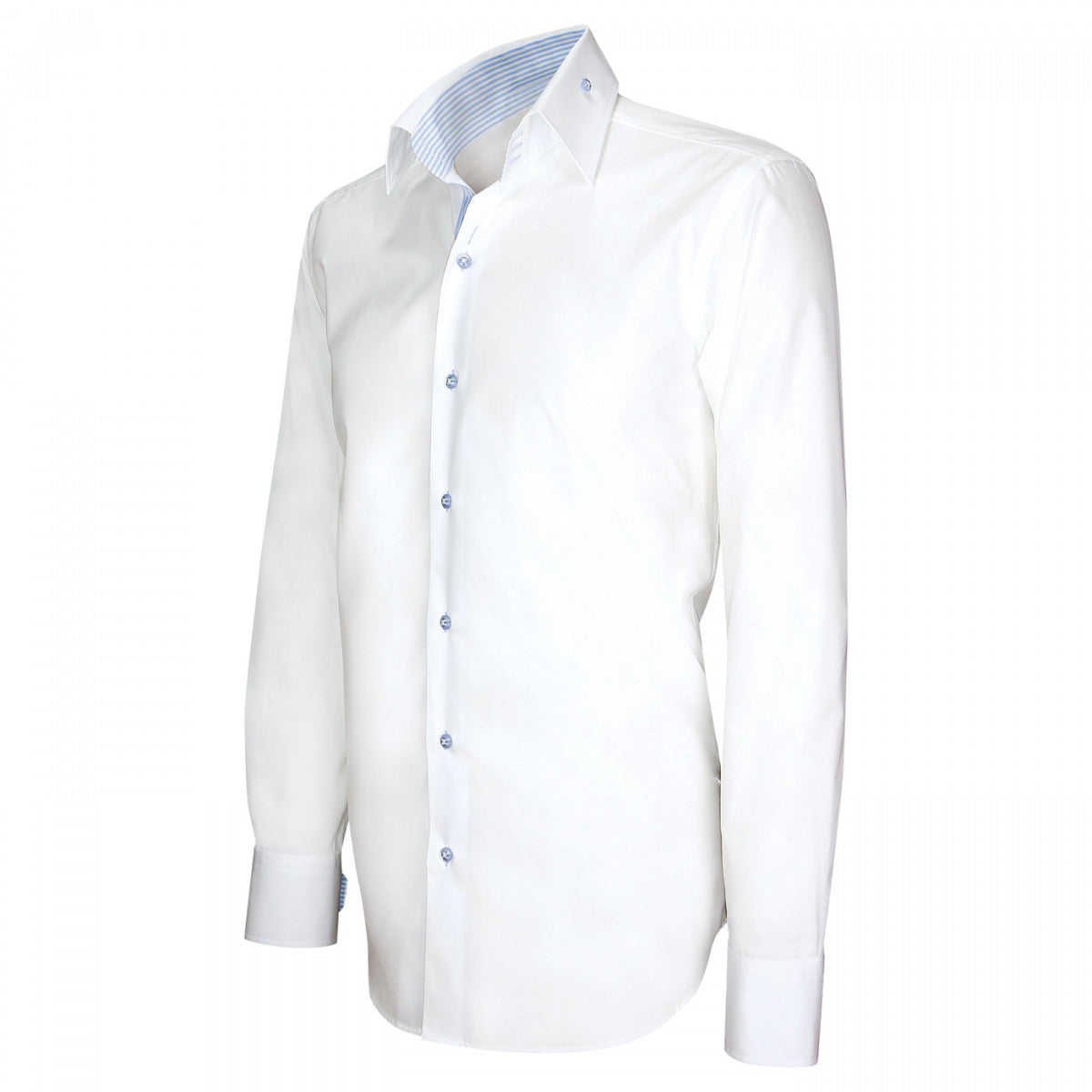 Chemise mode Emporio Balzani ZP4EB3 blanc bleu