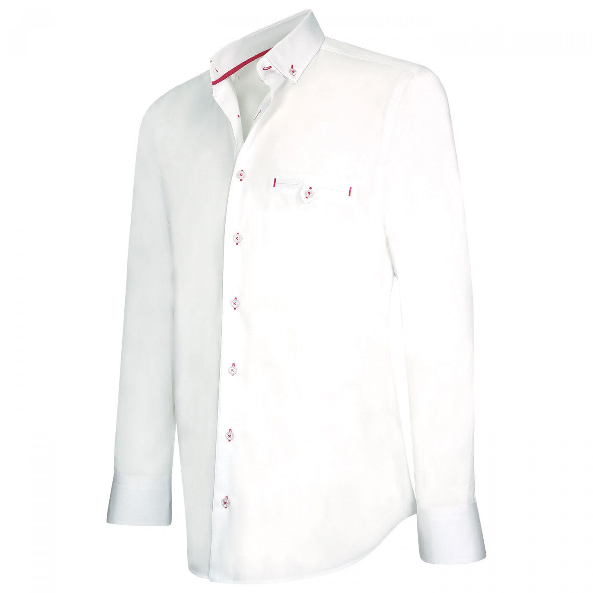 Chemise modeETHAN Andrew Mac Allister YP1AM3 blanc rose
