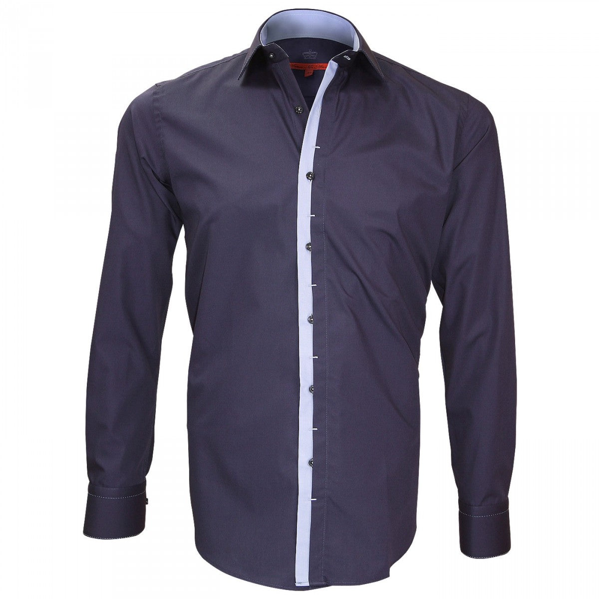 Chemise mode FLYNKER Andrew Mc Allister NP5AM2 bleu