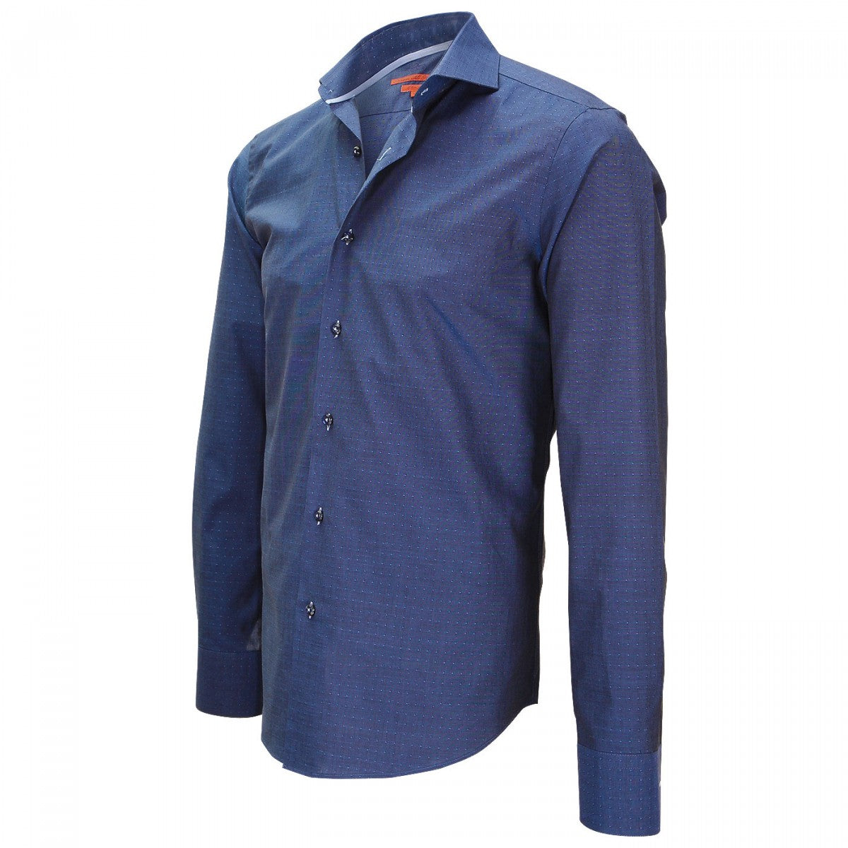Chemise tissu jacquardITALIAN Andrew Mac Allister P3AM1 bleu bleu