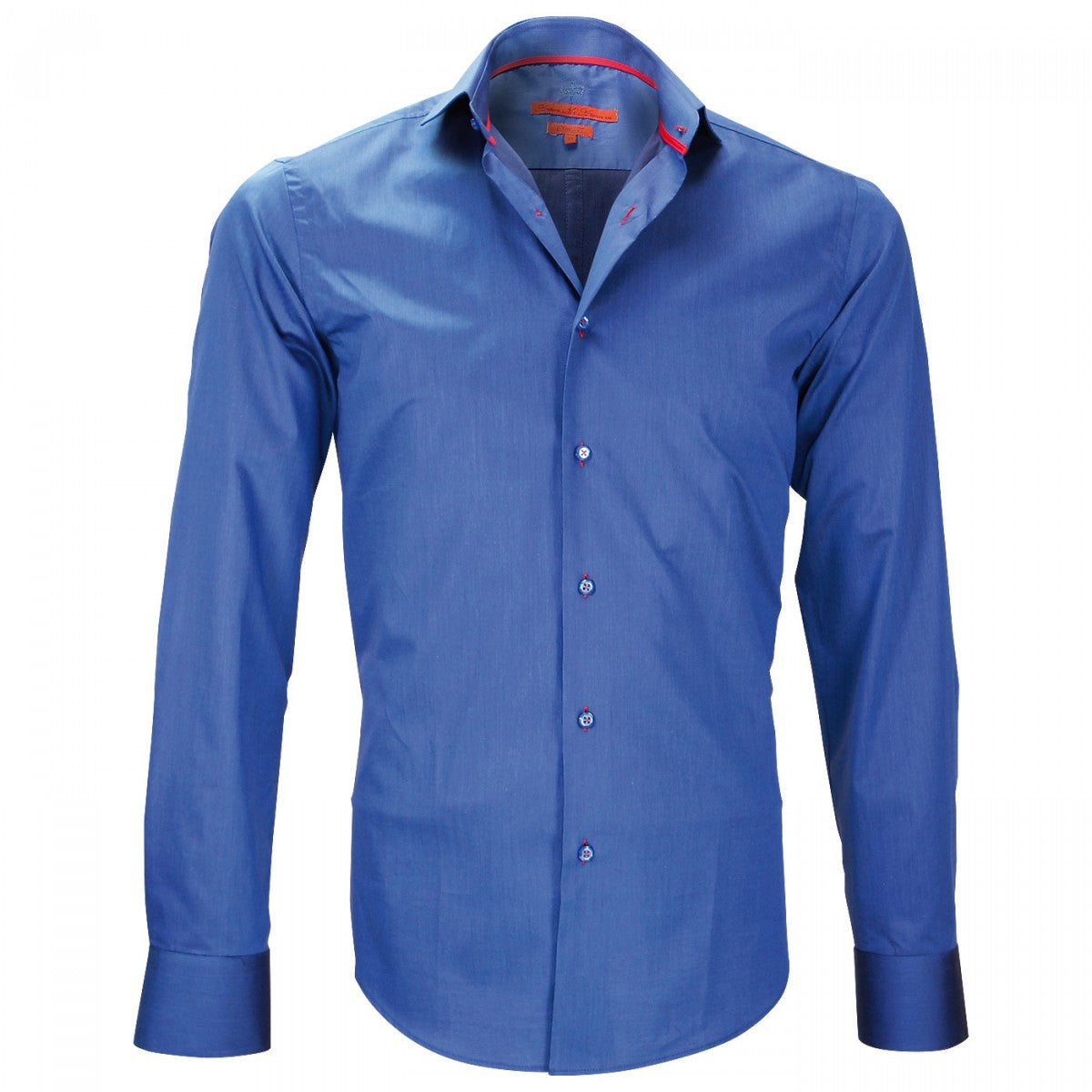 Chemise modeITALIAN Andrew Mac Allister P3AM2 bleu indigo