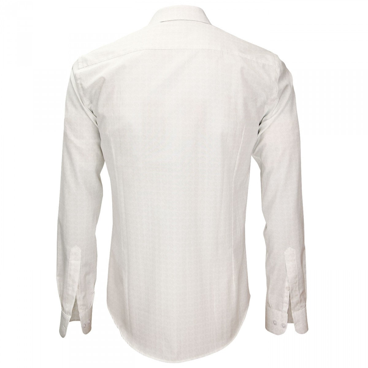 Chemise popeline armurée beige