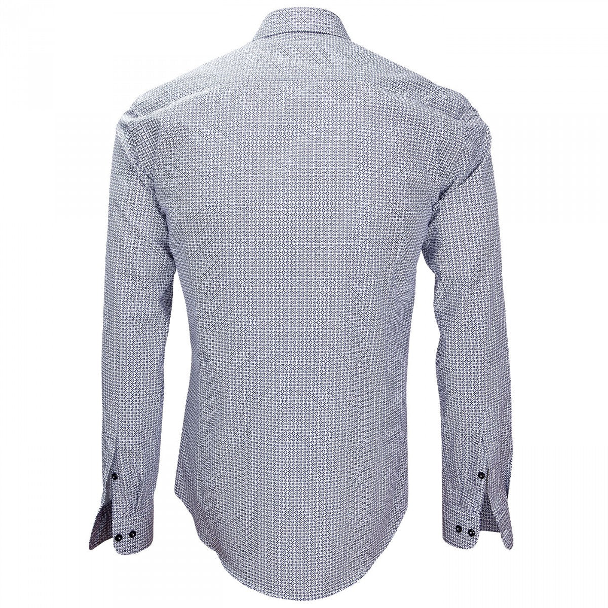 Chemise impriméeTIBERIO Emporio balzani J4EB9 blanc bleu