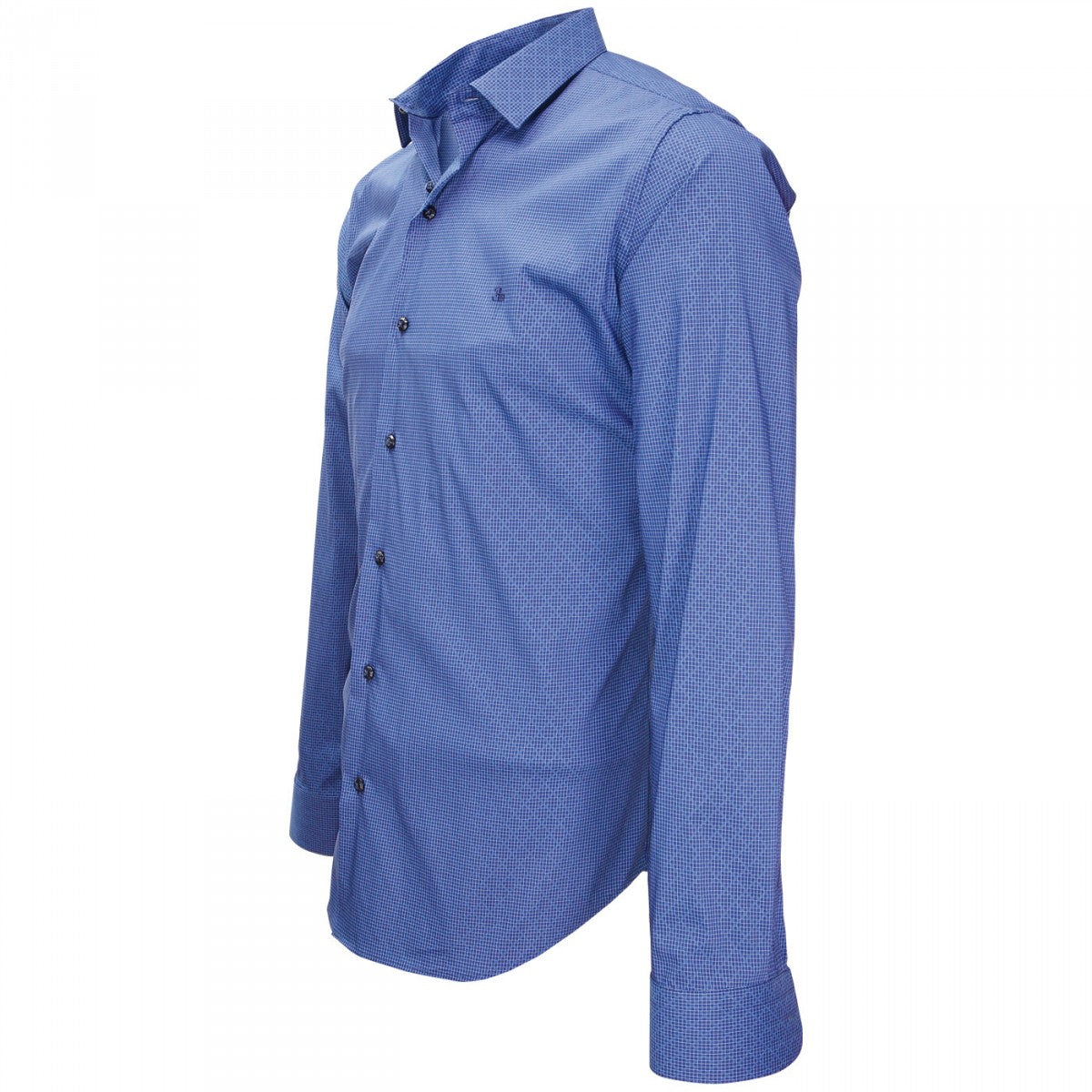 Chemise en popelineTIBERIO Emporio balzani J4EB14 bleu bleu