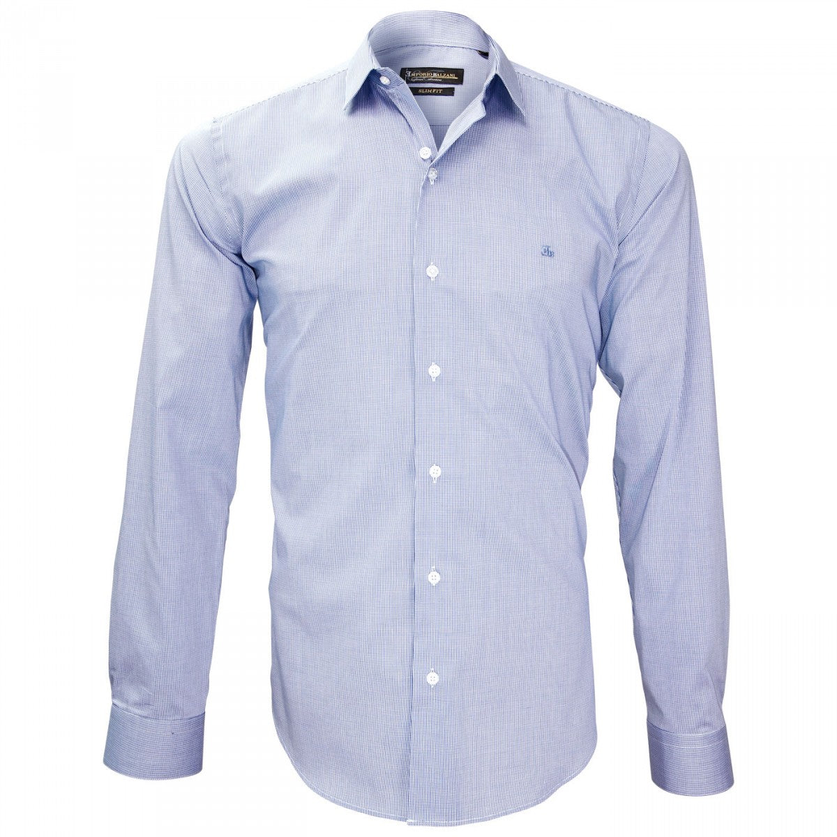 Chemise tissu armuréeTIBERIO Emporio balzani J4EB13 bleu clair