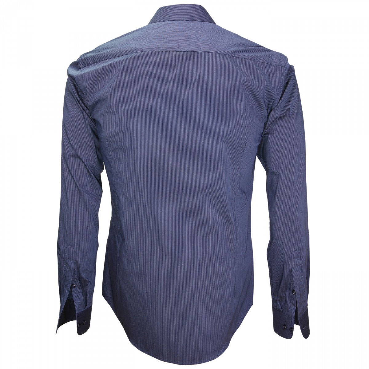 Chemise en popelineTIBERIO Emporio balzani J4EB11 bleu moyen