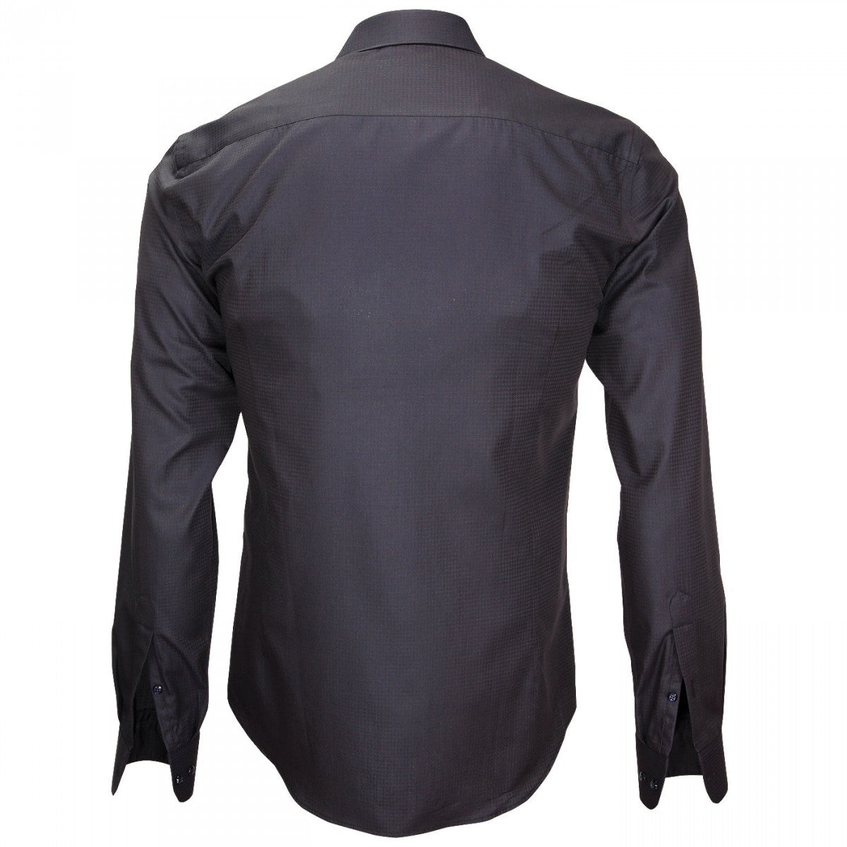 Chemise popeline armuréeTIBERIO Emporio balzani J4EB12 bleu nuit