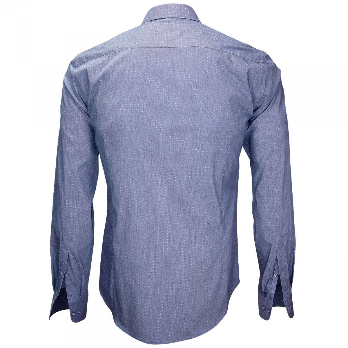 Chemise en popelineTIBERIO Emporio balzani J4EB10 bleu