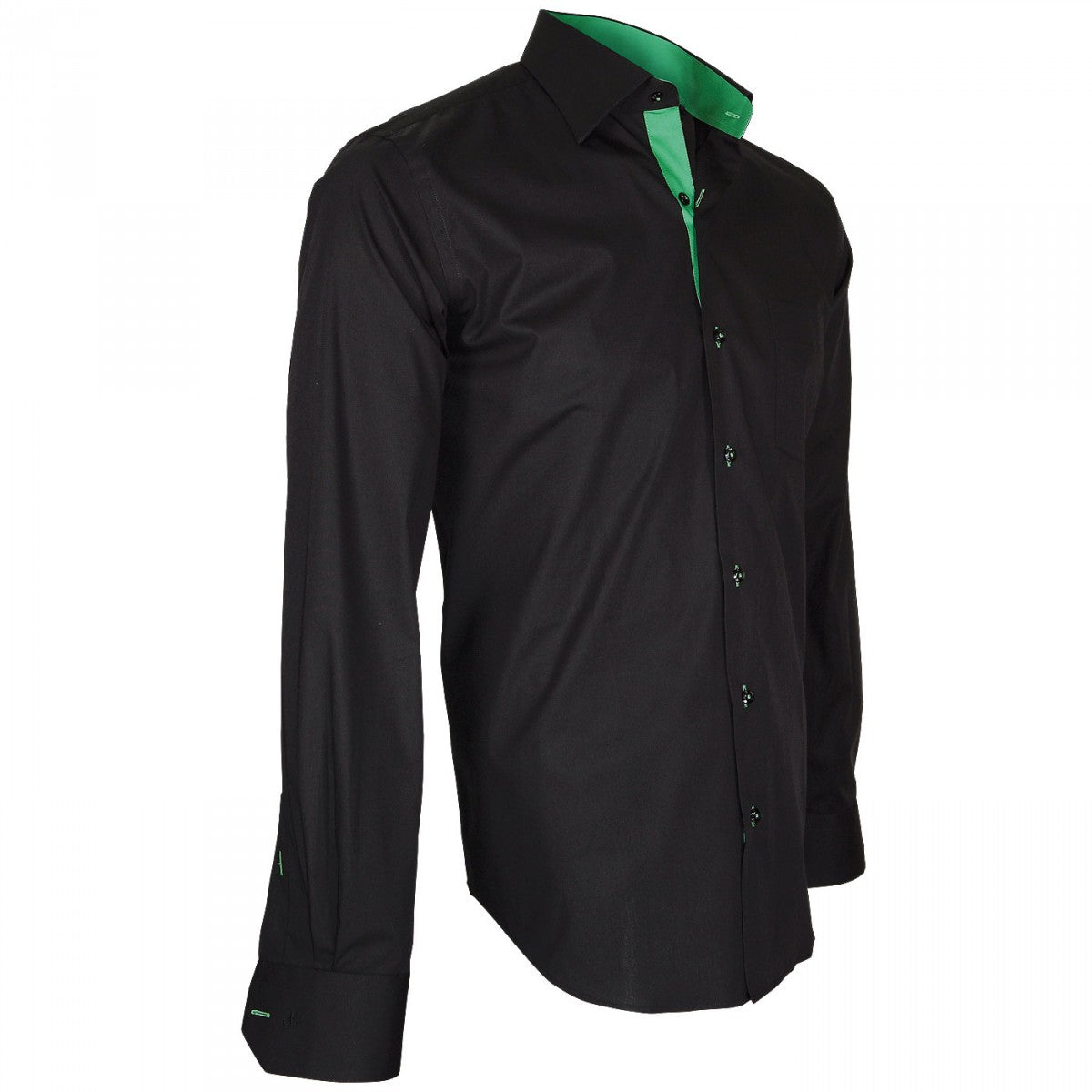 Chemise mode TINO Emporio balzani Q1EB8 noir