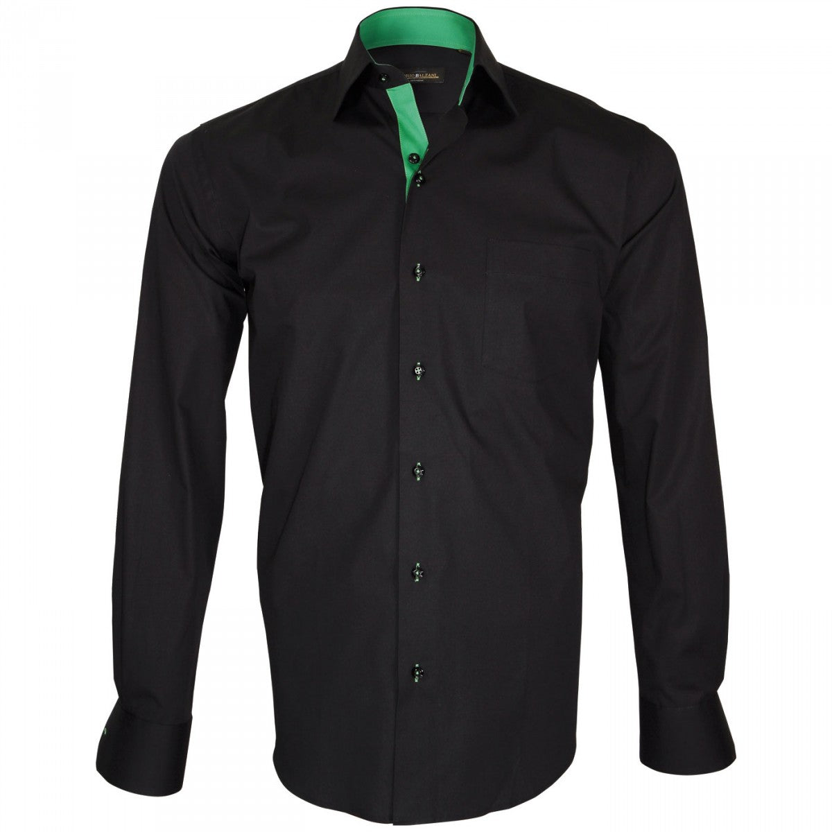 Chemise mode TINO Emporio balzani Q1EB8 noir