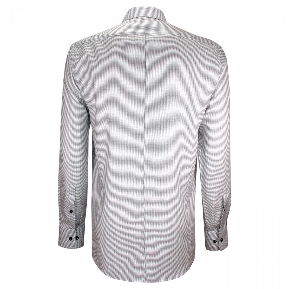 Chemise mode gorge cachée à motifs CA9EB1 gris