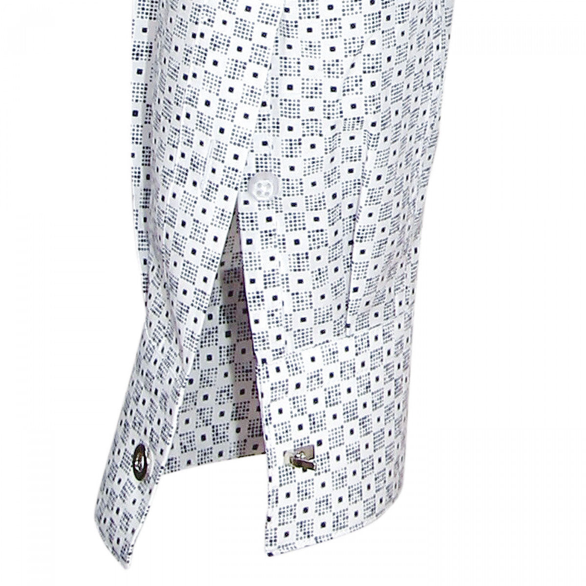 Chemise ImpriméeNEW WAVE Andrew Mac Allister L1AM5 blanc