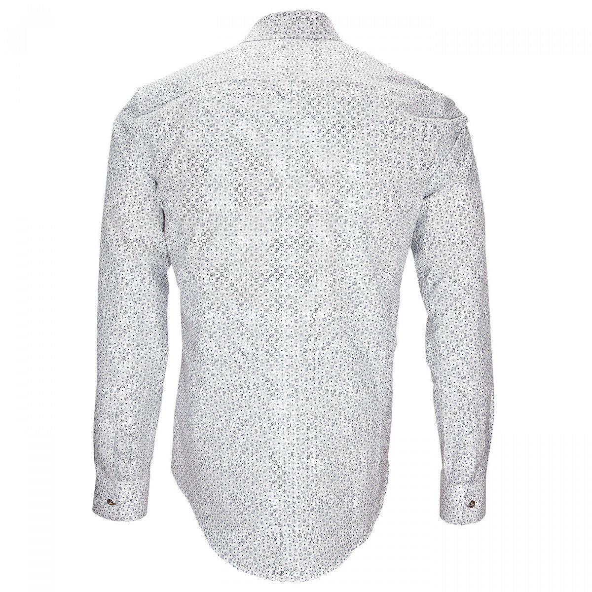 Chemise ImpriméeNEW WAVE Andrew Mac Allister L1AM5 blanc