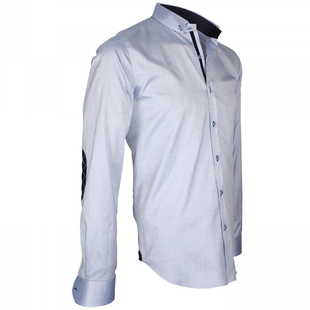 Chemise oxford BROOKES Andrew Mc Allister Q2AM6 bleu clair