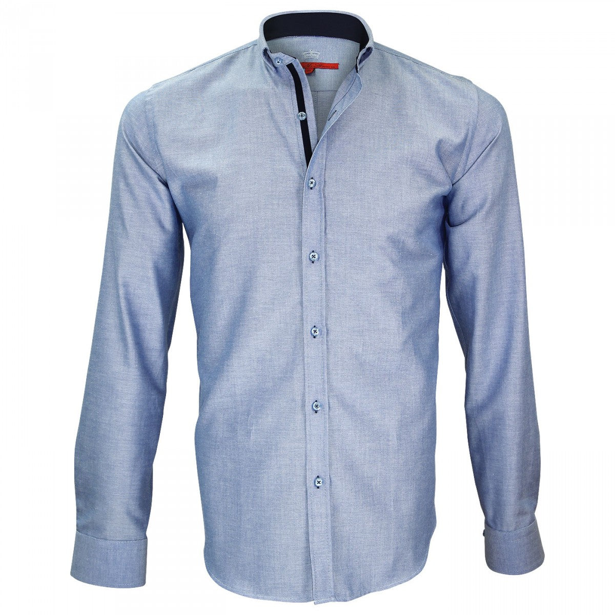 Chemise oxford BROOKES Andrew Mc Allister Q2AM7 bleu