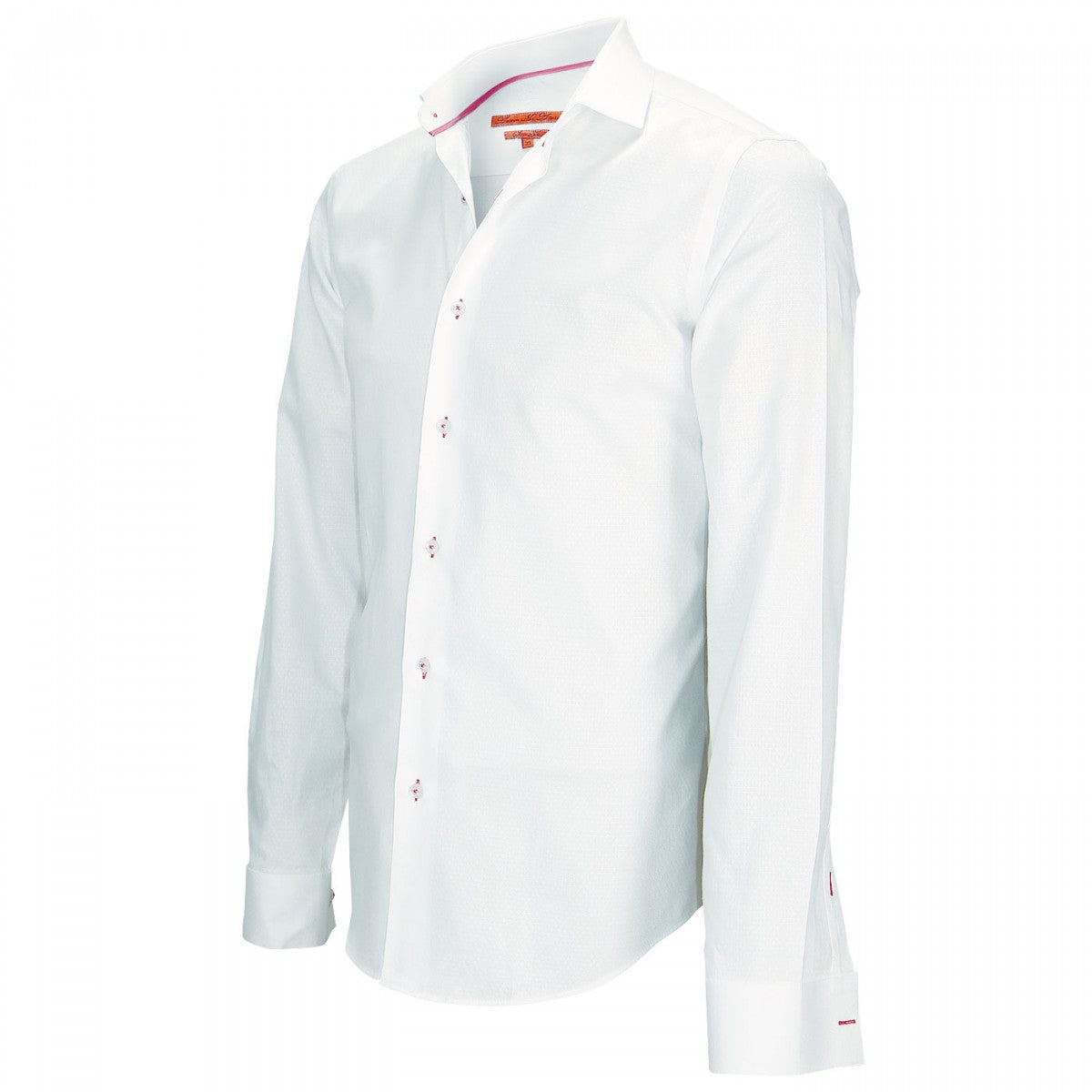 Chemise petit colSTREETER Andrew Mac Allister P8AM7 blanc rose
