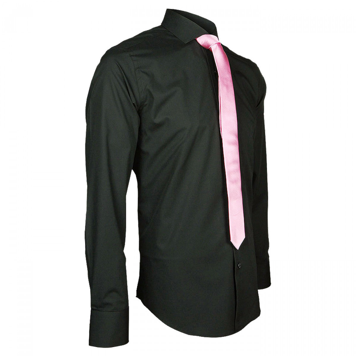 Chemise Prémium BASIC-FASHION Andrew Mc Allister PERMA-AMPTC72 noir