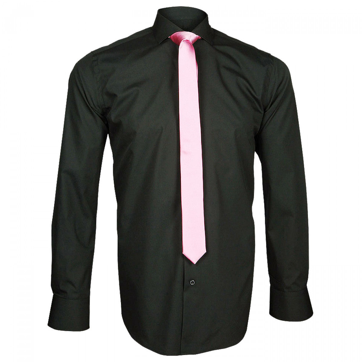 Chemise Prémium BASIC-FASHION Andrew Mc Allister PERMA-AMPTC72 noir