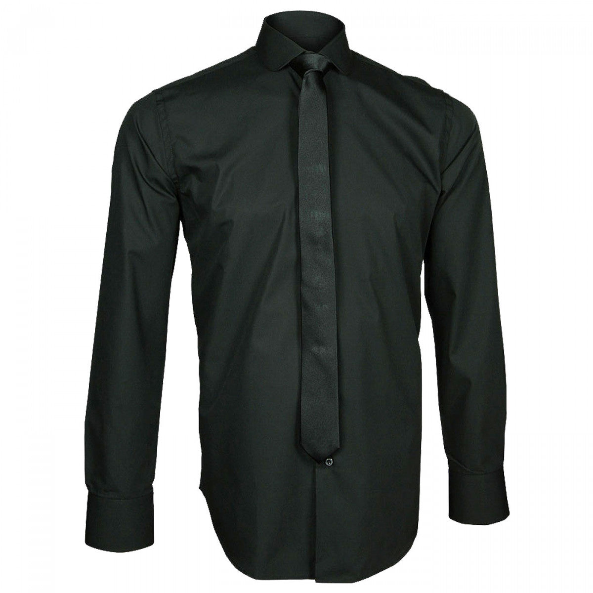 Chemise prémium BASIC-TENDANCE Andrew Mc Allister PERMA-AMRND72 noir