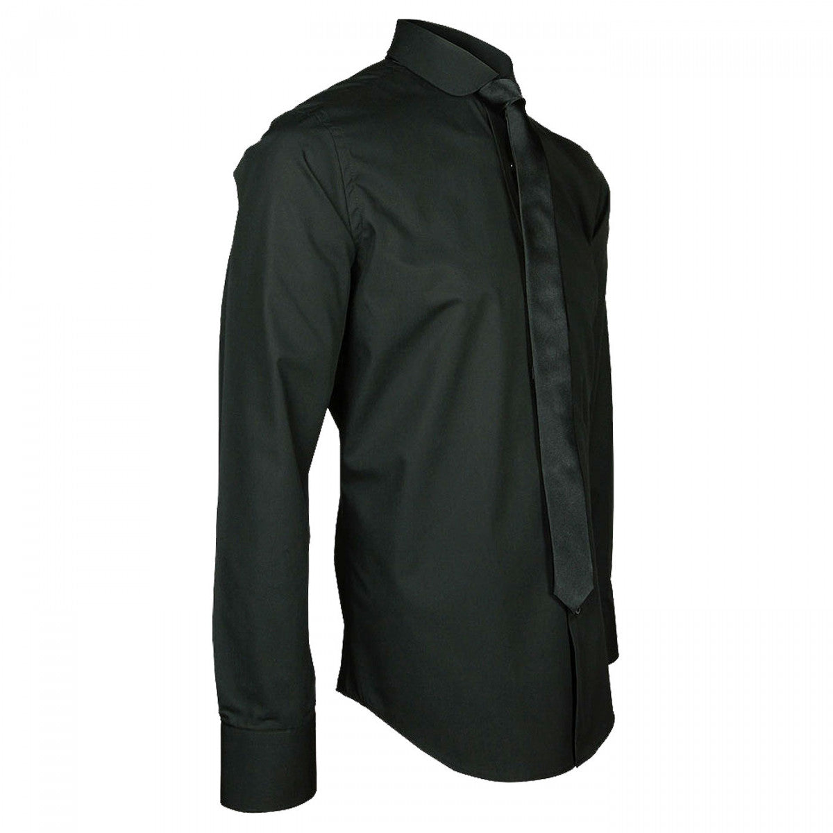 Chemise prémium BASIC-TENDANCE Andrew Mc Allister PERMA-AMRND72 noir