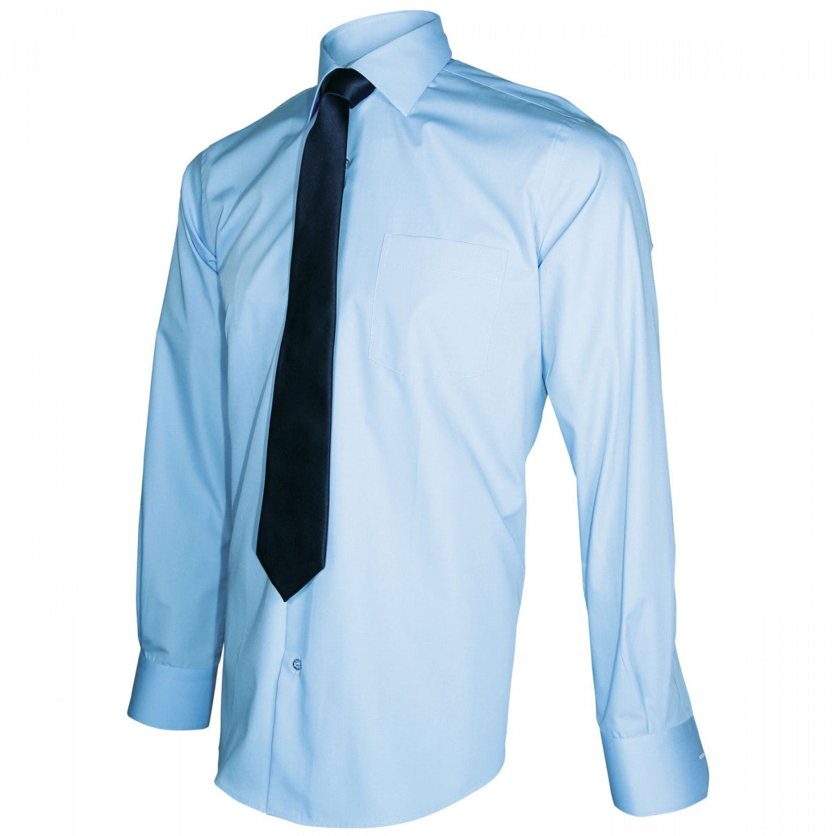 Chemise Prémium BASIC-BUSINESS Emporio balzani PERMA-EB44 bleu