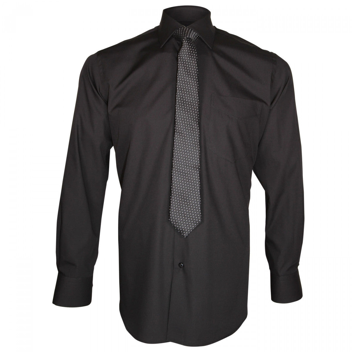 Chemise Prémium BASIC-BUSINESS Emporio balzani PERMA-EB72 noir