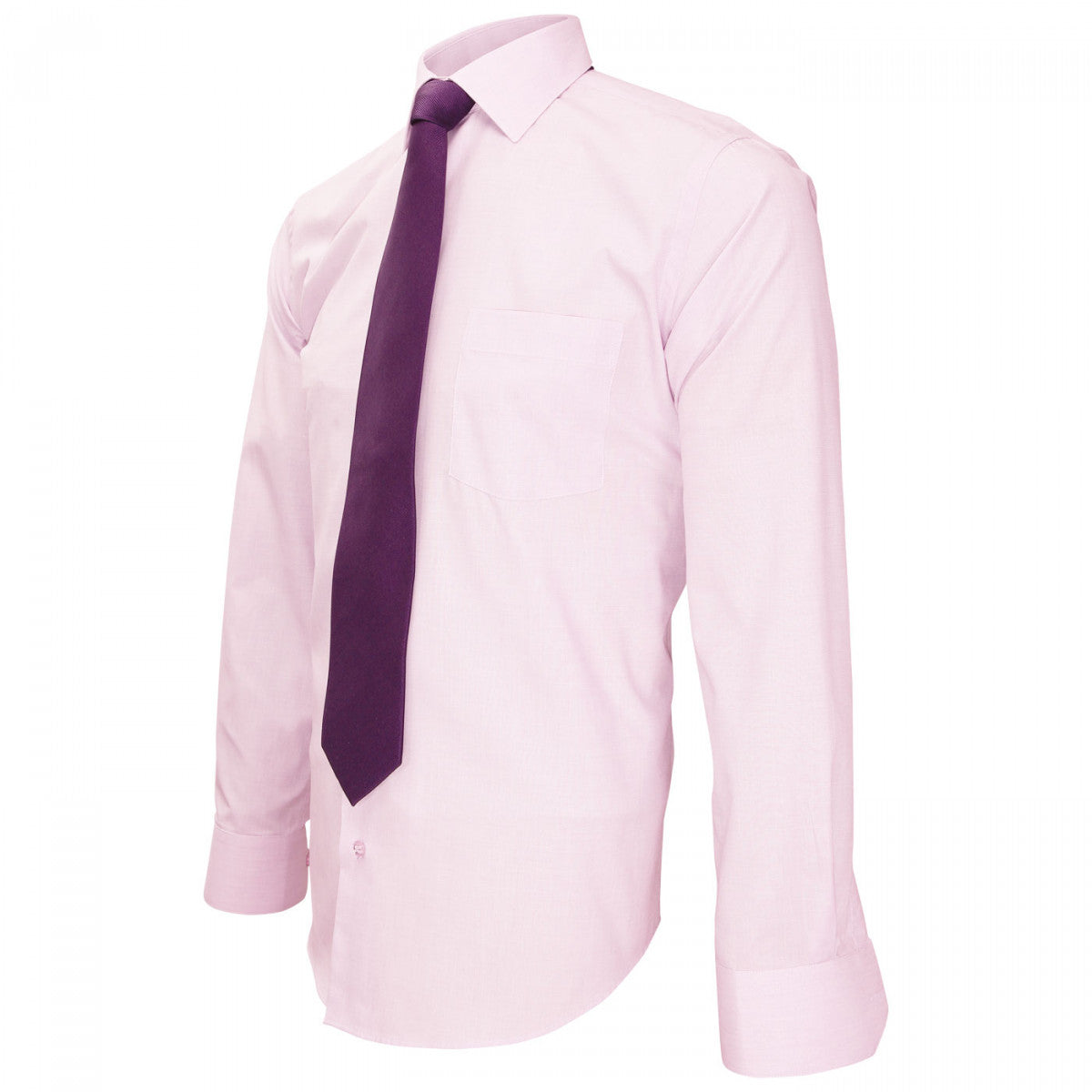 Chemise Prémium BASIC-BUSINESS Emporio balzani PERMA-EB31 rose