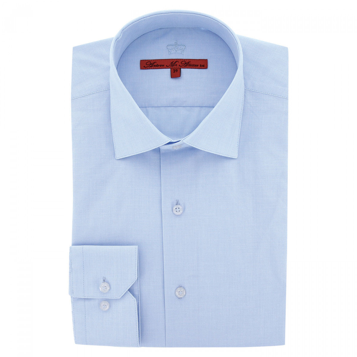 Chemise coupe droite premium WORKIN-AA12AM3 bleu ciel