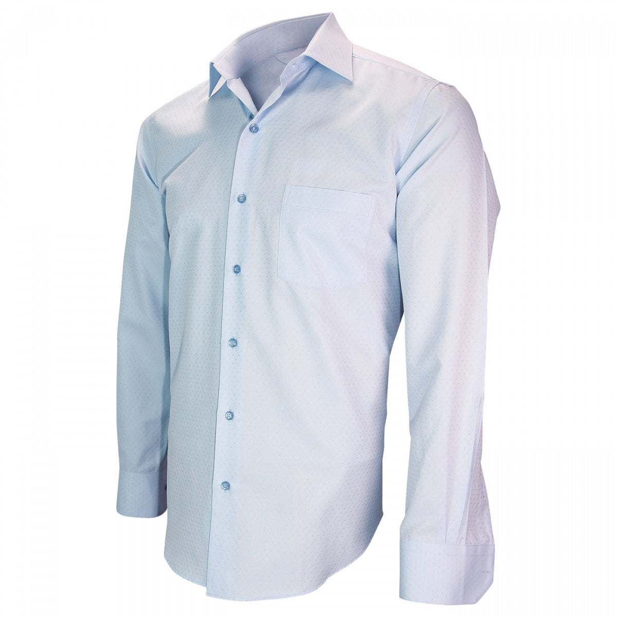 Chemise repasage facileBARI Emporio balzani XP5EB2 bleu