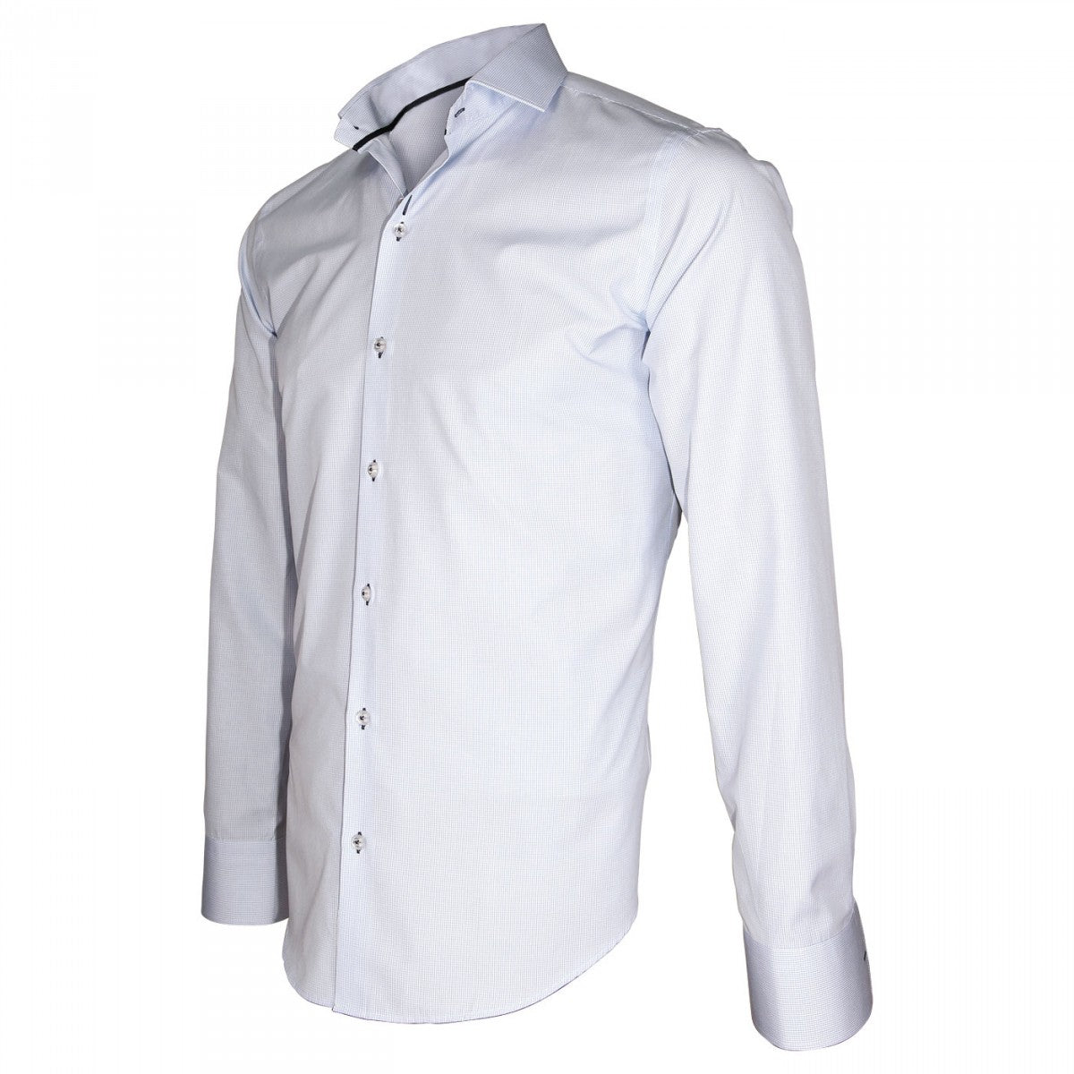 Chemise repassage facileGIANCARLO Emporio balzani T4EB1 bleu clair