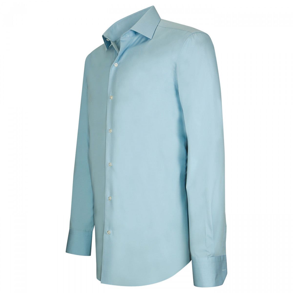 Chemise repassage facile bleu