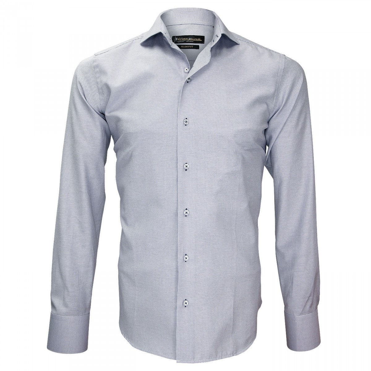 Chemise repassage facileTIBURTINI Emporio balzani J8EB5 bleu clair