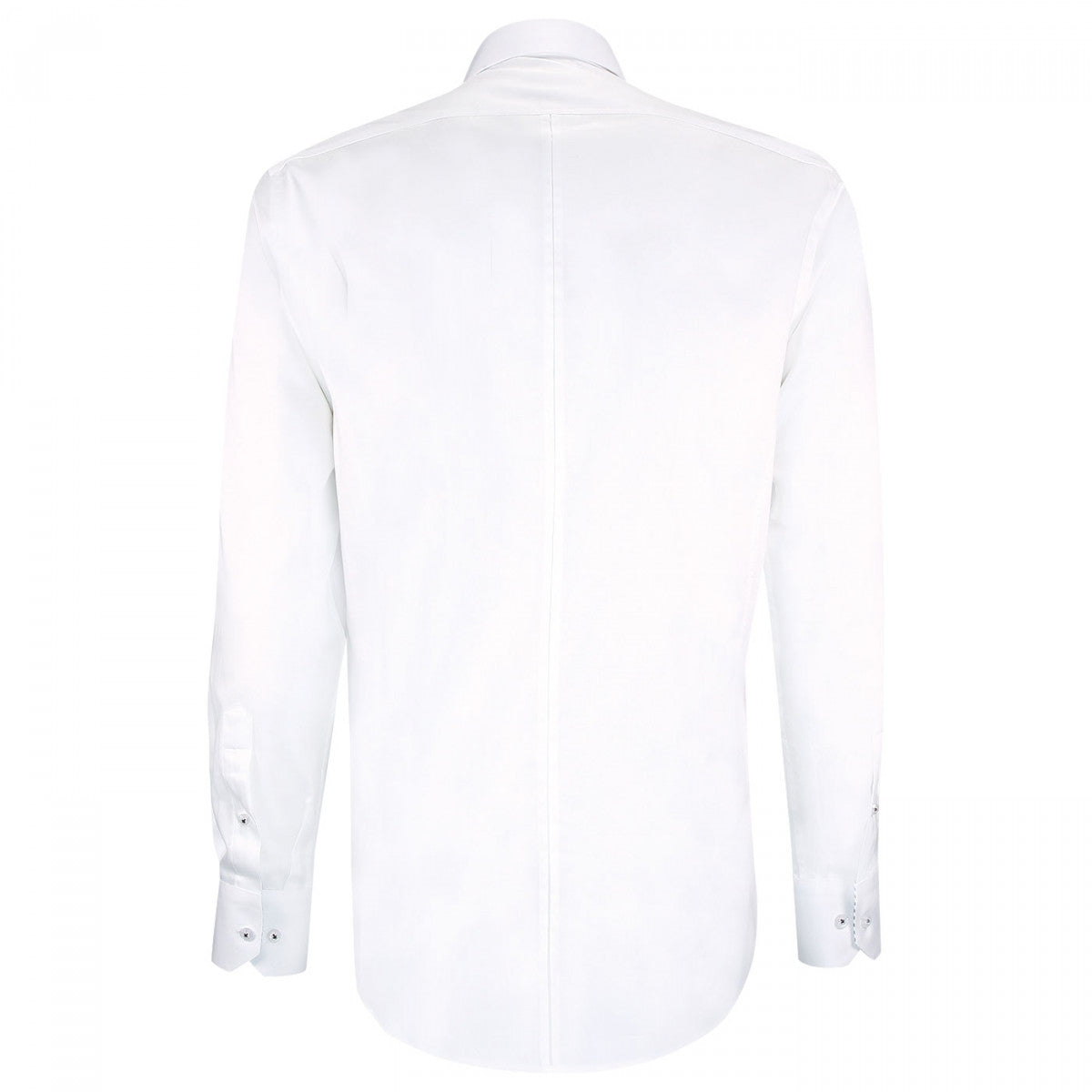 Chemise cintrée satin de coton FLAGGY-AA14AM1 blanc
