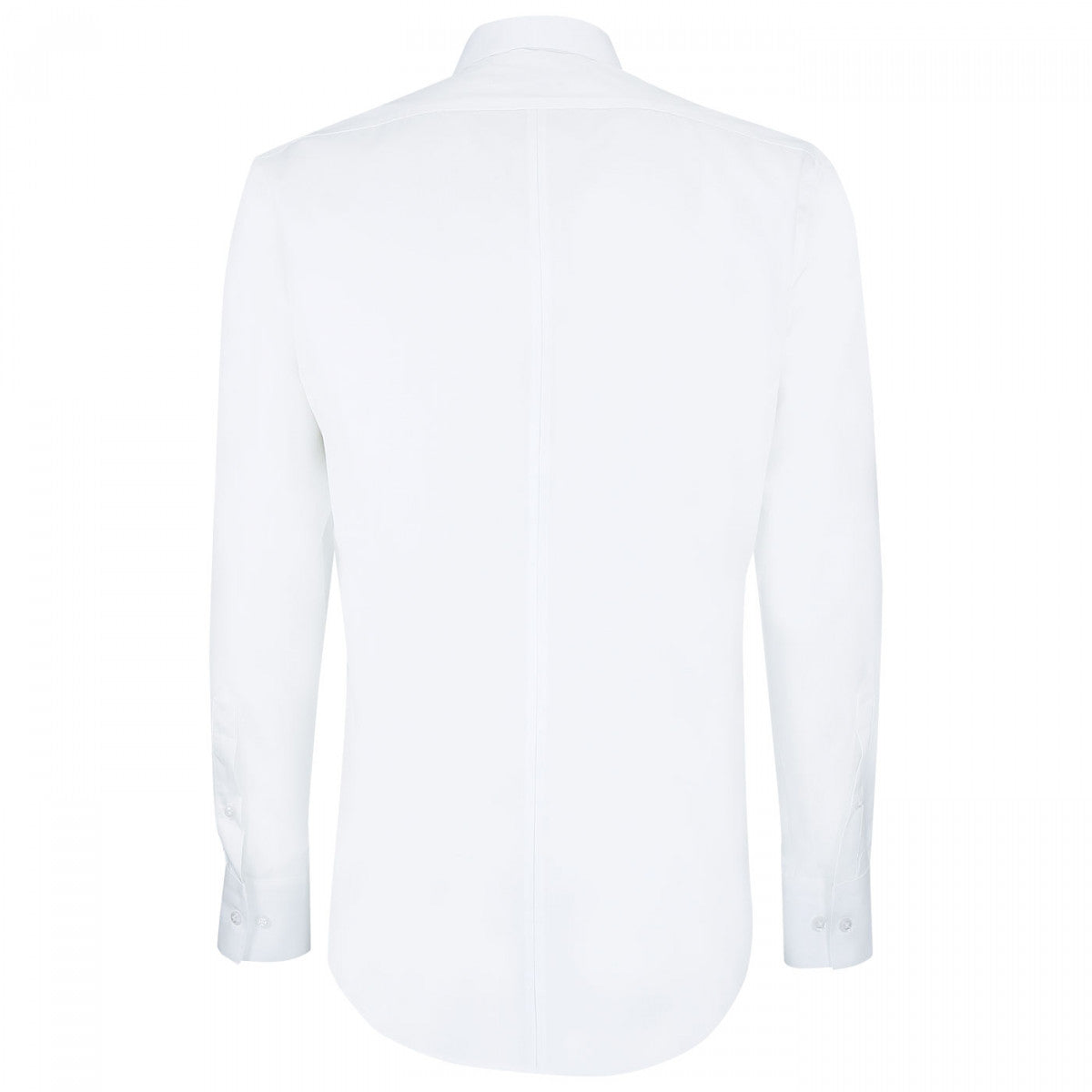 Chemise cintrée satin de coton SATINO-AA9AM1 blanc
