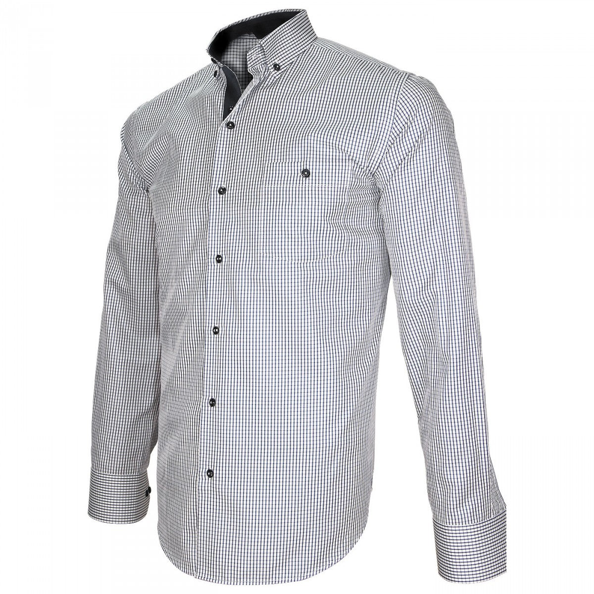 Chemise sportMONTALCINO Emporio balzani T6EB3 bleu
