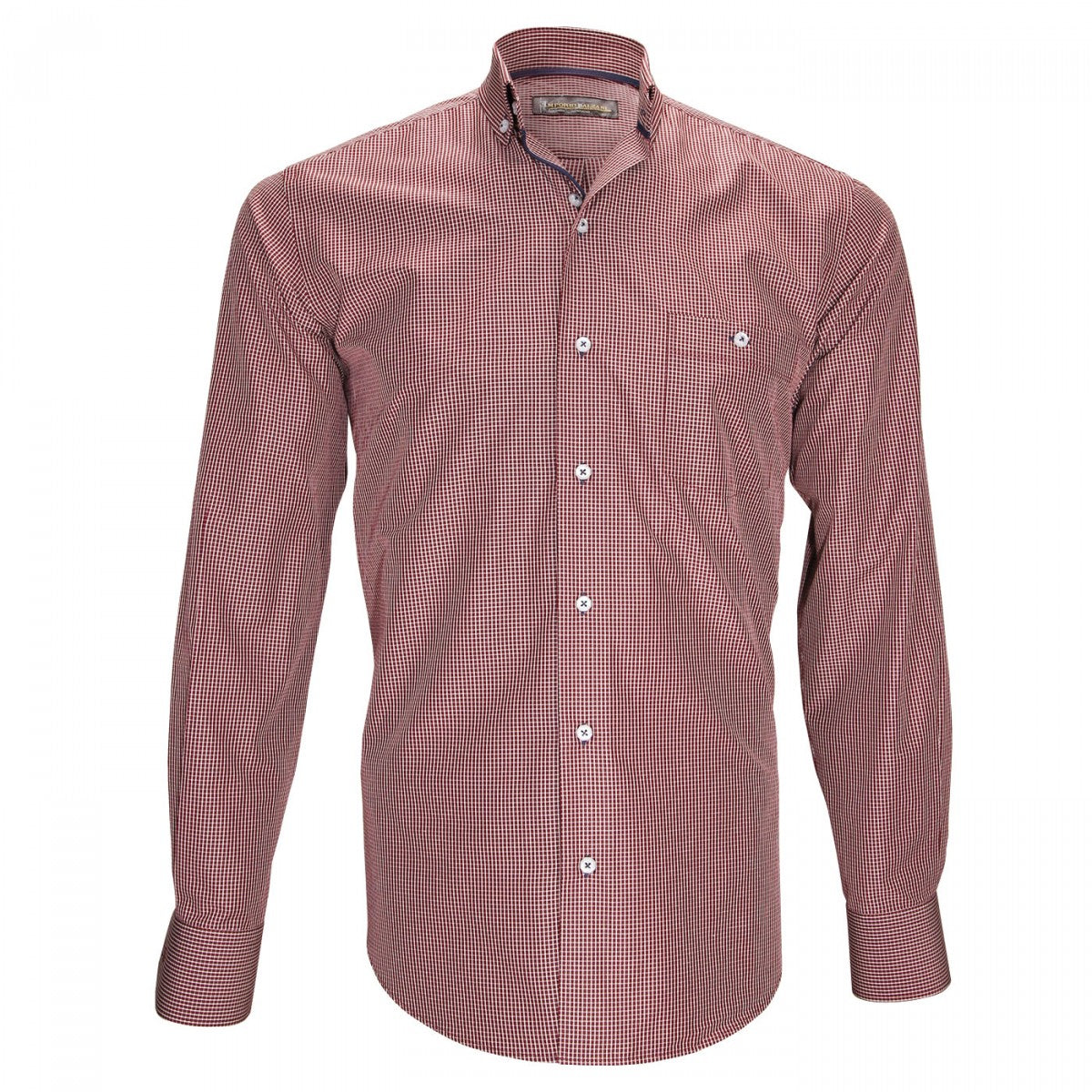 Chemise sportTREVISO Emporio balzani L1EB2 bordeaux