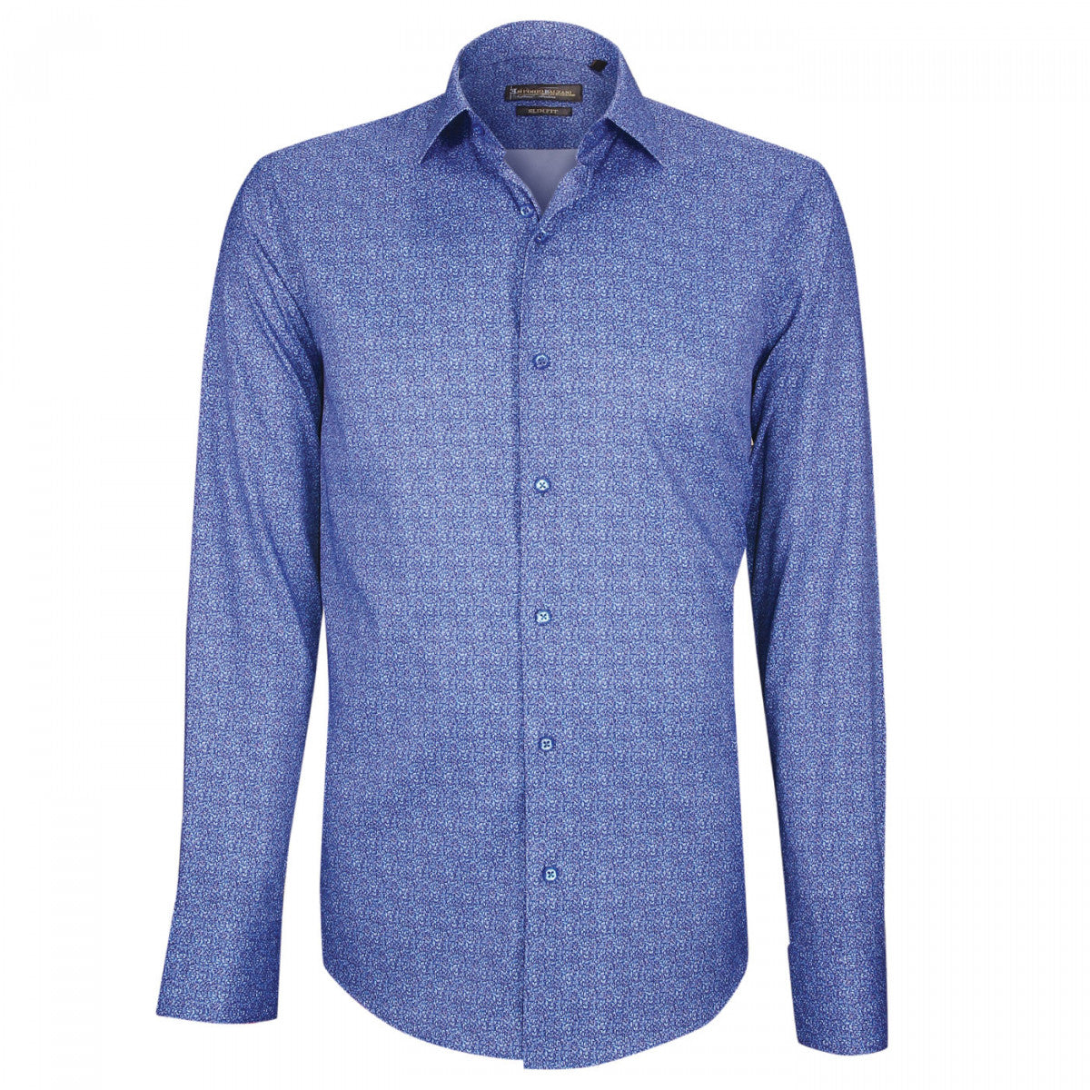 Chemise StretchBENEDETTO Emporio balzani FT11EB2 bleu violet
