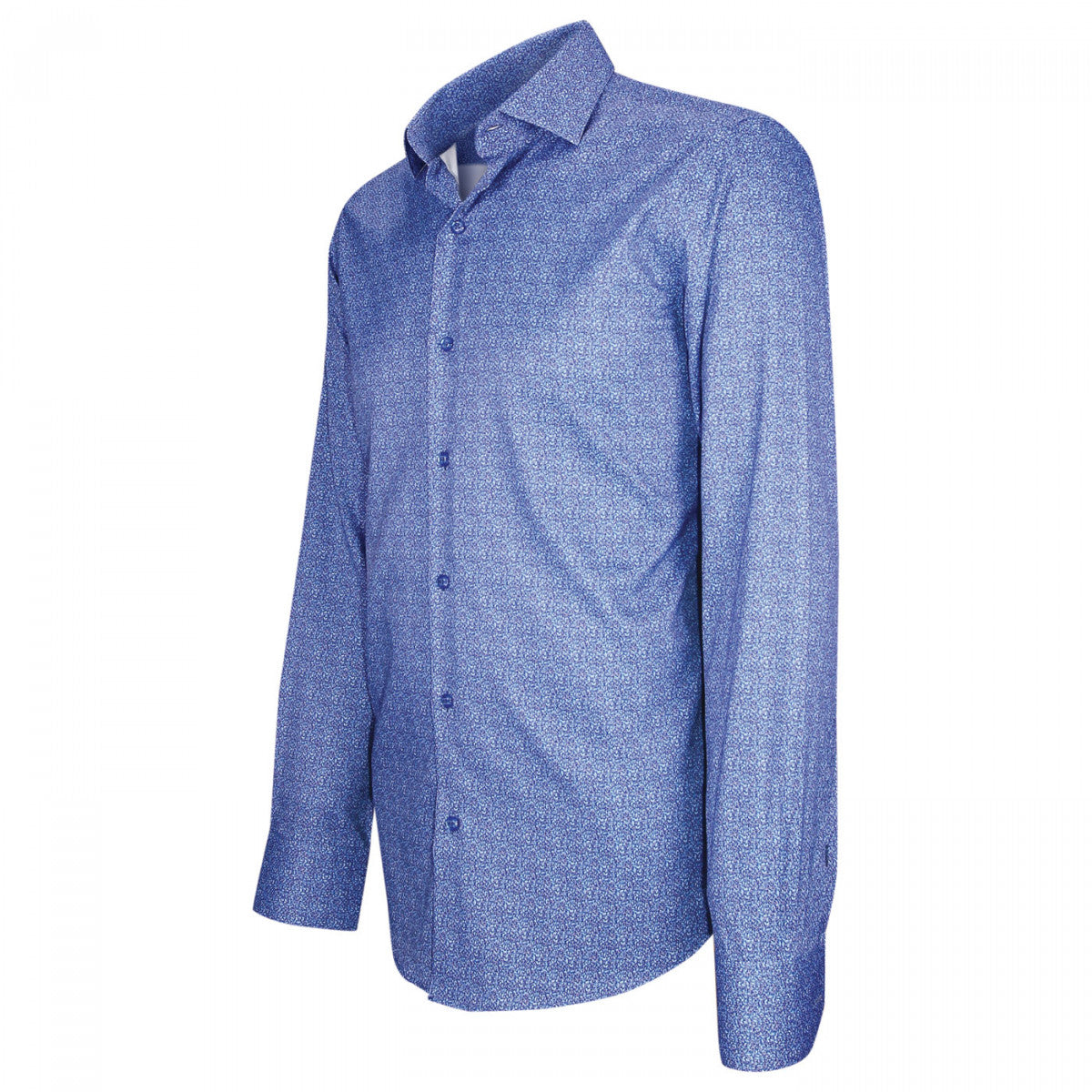 Chemise StretchBENEDETTO Emporio balzani FT11EB2 bleu violet