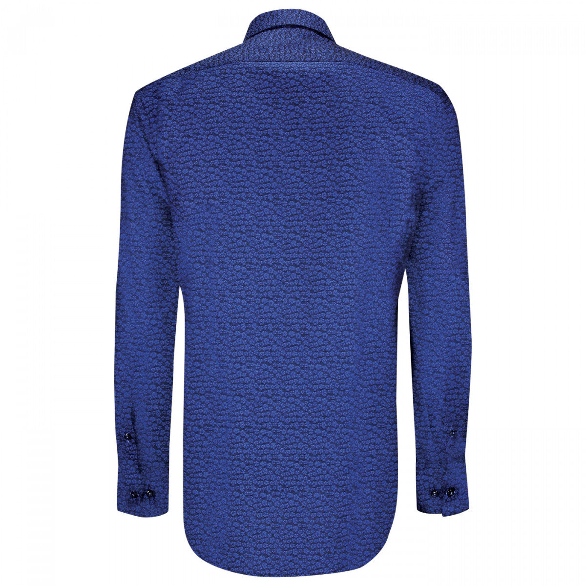 Chemise cintrée tissu liberty FLOWER AA6AM1 bleu