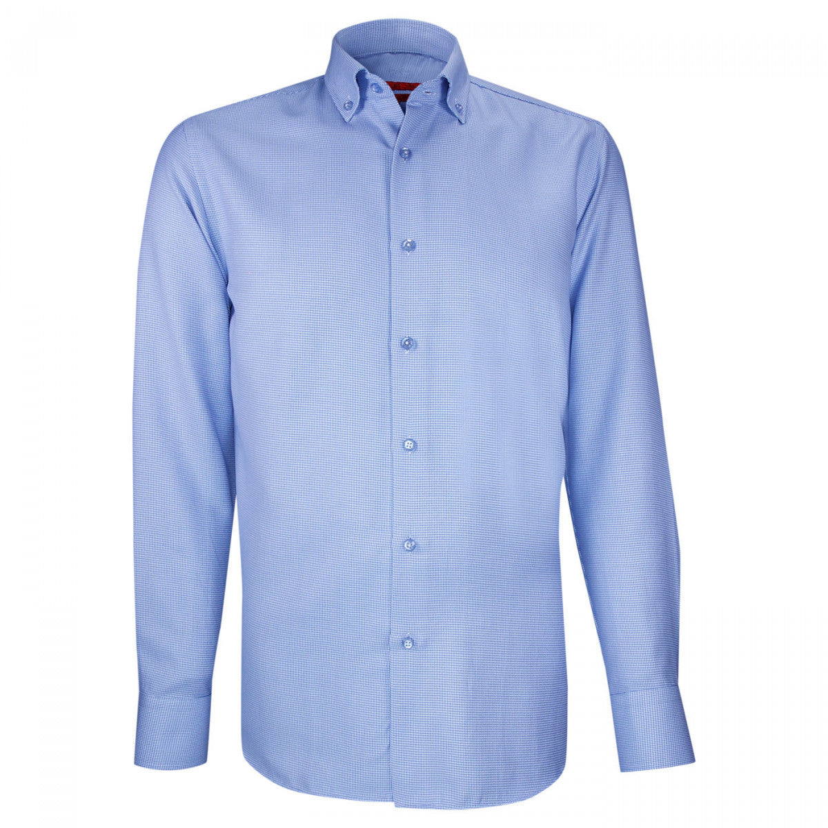Chemise cintrée tissu à motifs AB2AM2 bleu