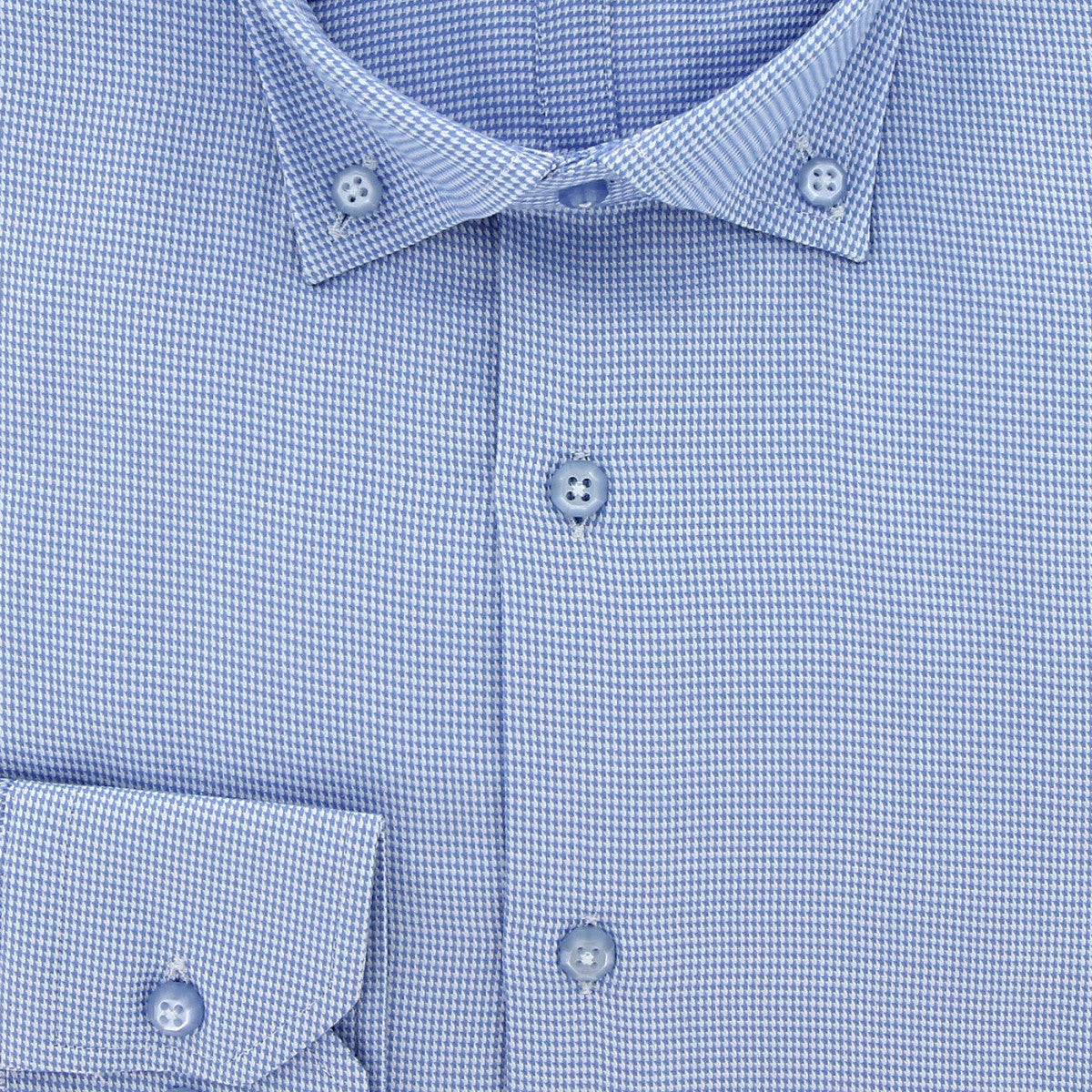 Chemise cintrée tissu à motifs AB2AM2 bleu