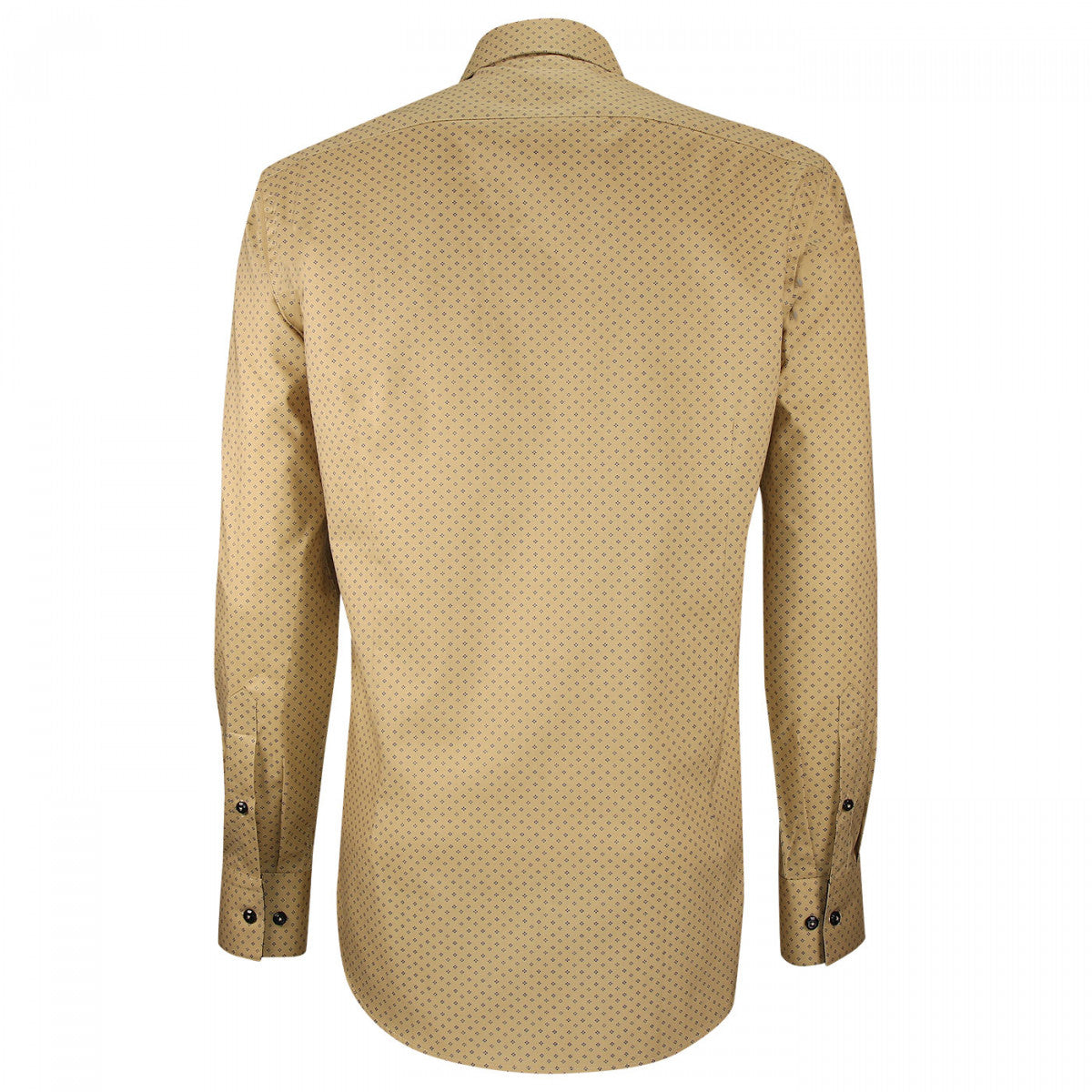 Chemise cintrée tissu à motifs PARTY-AA7AM1 beige