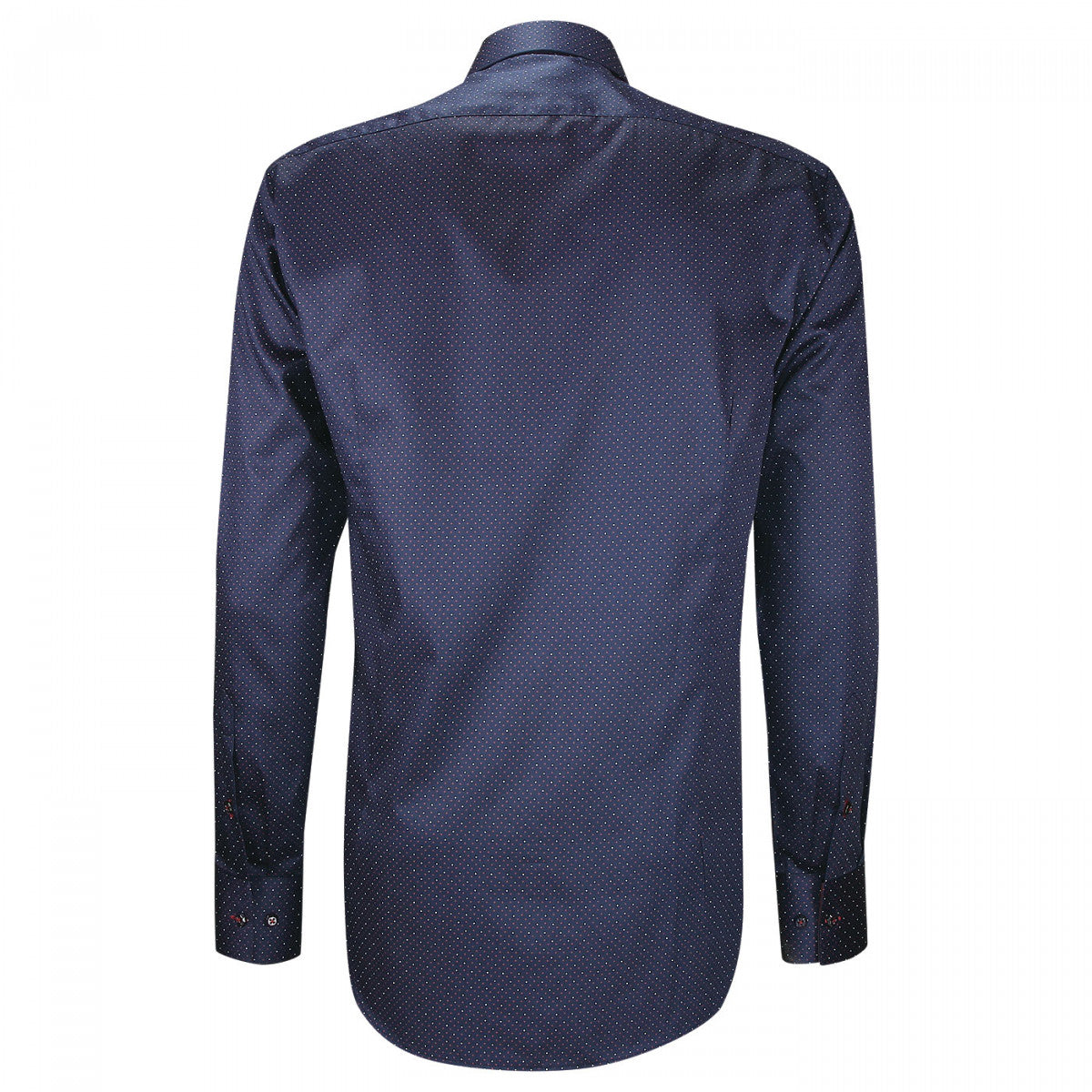 Chemise cintrée tissu à motifs PARTY-AA7AM2 bleu